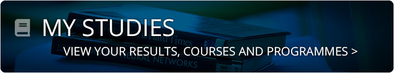 View your results, courses and programmes at My studies